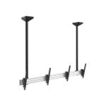 Equip Soporte de Techo para 2 Pantallas 45"-55" Vesa 600x400 Inclinable hasta 50kg