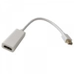 Cavo adattatore 3Go MiniDisplayPort a HDMI maschio/femmina da 15 cm bianco