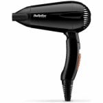 Sèche-cheveux de Voyage Pliable BaByliss 5344E 2000W 2 Températures 2 Vitesses Noir