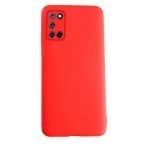 Custodia in silicone rossa Oppo per A52/A72