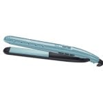 Keramik-Glätteisen Remington Wet2Straight S7300 230ºC 10 Temperaturstufen Abschaltautomatik Trocken & Nass Display Schwarz Blau