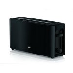 Grille-pain Braun HT3110BK 1 fente large 1000 W 7 niveaux Réchauffage Décongélation Noir