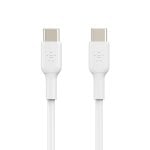 Cavo di ricarica rapida Belkin Boost Charge da USB-C a USB-C 1 m bianco