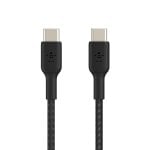 Cavo di ricarica Boost Belkin da USB-C a USB-C intrecciato da 1 m Nero