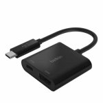 Adaptateur USB-C vers HDMI Belkin AVC002BTBK 60 W PD
