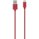 Belkin MIXIT UP Cable Micro-USB a USB para Carga y Sincronización 2m Rojo