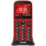 Telefono per anziani Telefunken S420 Rosso gratuito