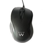 Ewent EW3152 mouse USB tipo A Ottico 1000 DPI