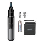 Tondeuse Nez et Oreilles Philips Nose Trimmer 3000 NT3650/16 Sans Fil Étanche 2 Sabots