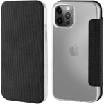 Custodia Muvit Folio nera per Apple iPhone 12/12 Pro