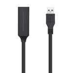 Cavo prolunga Aisens USB 3.0 tipo A maschio/femmina con amplificatore 5 m nero Cavo prolunga Aisens USB 3.0 tipo A maschio/femmina con amplificatore 5 m nero