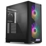 Lian-Li Lancool 215 ARGB Vetro temperato USB 3.0 Nero