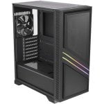 Thermaltake Versa T35 TG RGB gehärtetes Glas USB 3.1 Schwarz