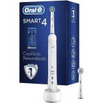 Oszillierende Zahnbürste Oral-B Smart 4 4000N 3 Modi 2 Bürstenkopf Timer Drucksensor