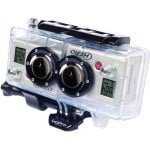 GoPro Carcasa Doble con Cable Sincronización