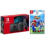 Nintendo Switch Bundle Grigio V2 + Mario & Sonic ai Giochi Olimpici di Tokyo 2020