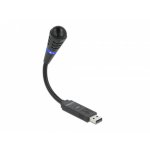 Delock Microfono USB con pulsante Mute Nero