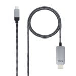 Cavo convertitore Nanocable USB Type-C a HDMI maschio/maschio 1,8 m nero