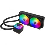 Flüssigkeitskühlung Silverstone IceGem 240P 240mm 2 Lüfter ARGB