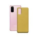 Custodia ecologica Ksix gialla per Samsung Galaxy S20
