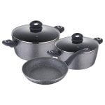 Bergner Orion Batería de Cocina de Aluminio Forjado 5 Piezas Bergner Orion Batería de Cocina de Aluminio Forjado 5 Piezas