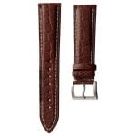 Bracelet en similicuir brun froid universel 20 mm Bracelet en similicuir brun froid universel 20 mm