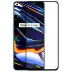 Fantastica protezione in vetro temperato nero 3D per Realme 7 Pro