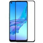 Fantastica protezione in vetro temperato nero 3D per Oppo A53/A53s