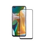 Ksix Cristal Templado 9H Full Glue 2.5D Borde Negro para Oppo Reno4 Z 5G