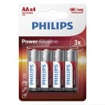 Batterie alcaline AA Philips Alkaline Power LR06 1,5 V Confezione da 4 unità