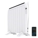 Radiador Elétrico Cecotec ReadyWarm 1800 Thermal Connected 1200W médio Wi-Fi portátil e parede LCD Radiador Elétrico Cecotec ReadyWarm 1800 Thermal Connected 1200W médio Wi-Fi portátil e parede LCD