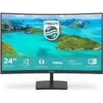 Monitor PC Philips 241E1SC 23,6" Full HD 75Hz VA Curvo FreeSync 4ms