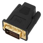 Goobay Adaptador DVI-D 24+1 Macho a HDMI Hembra Negro