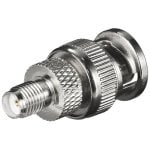 Goobay Adaptador SMA a BNC Hembra/Macho Gris