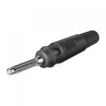 Goobay 4-mm-Bananenstecker männlich Schwarz Goobay 4-mm-Bananenstecker männlich Schwarz