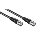 Goobay Cable BNC a RG58 Macho/Macho 25cm Negro Goobay Cable BNC a RG58 Macho/Macho 25cm Negro