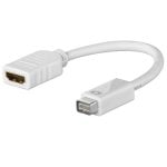 Goobay 51745 Videokabel-Adapter 0,1 m Mini-DVI HDMI Typ A (Standard) Weiß