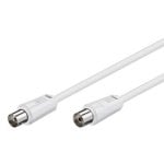 Câble d'antenne coaxial Goobay 20 m blanc