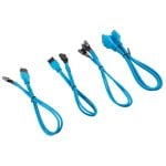 Kit di estensione del pannello anteriore Corsair da 30 cm blu