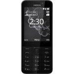 Nokia 230 DS 7,11 cm (2.8") 92 g Grau, Silber Funktionstelefon