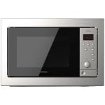 Cecotec GrandHeat 2500 Built-in SteelBlack Microondas Integrable con Grill 25L 900W Acero Inoxidable