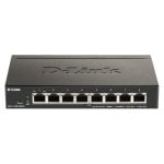 D-Link DGS-1100-08PV2 Netzwerk-Switch Managed L2/L3 Gigabit Ethernet (10/100/1000) Power over Ethernet (PoE) Schwarz