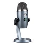 Microfono USB Blue Mic Yeti Nano per registrazione e streaming Grigio