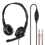 Hama HS-P150 Casque avec microphone Noir Hama HS-P150 Casque avec microphone Noir