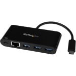 StarTech.com Adattatore di rete USB-C a Ethernet a 3 porte - Hub USB 3.0 con Power Delivery