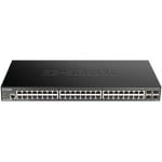Commutateur PoE D-Link DGS-1250-52X 48 ports Gigabit + 4 ports SPF