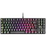 Mars Gaming MKREVOPRO Teclado Mecânico Gaming RGB Switch Kaihl Castanho
