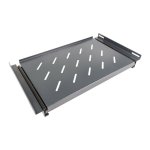 Bandeja deslizante Aiten Data 19" 1U para armarios de 450 mm negra