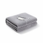 Sogo Manta Calienta Camas Eléctrica de 150 x 80 cm Gris