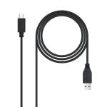 Nanocable Cable USB 3.1 Gen2 a USB-C Macho/Macho 0.5m Negro Nanocable Cable USB 3.1 Gen2 a USB-C Macho/Macho 0.5m Negro